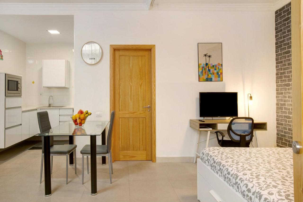 Beach Studio Apartment Canteras لاس بالماس دي غران كاناريا المظهر الخارجي الصورة