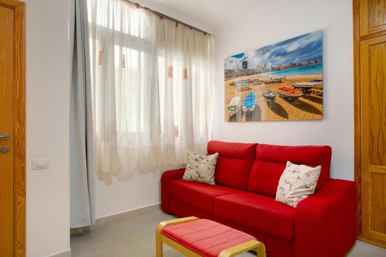 Beach Studio Apartment Canteras لاس بالماس دي غران كاناريا المظهر الخارجي الصورة