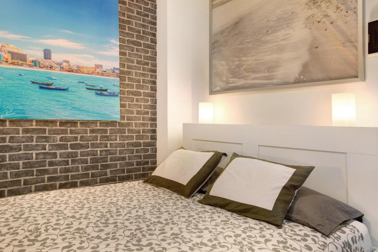 Beach Studio Apartment Canteras لاس بالماس دي غران كاناريا المظهر الخارجي الصورة